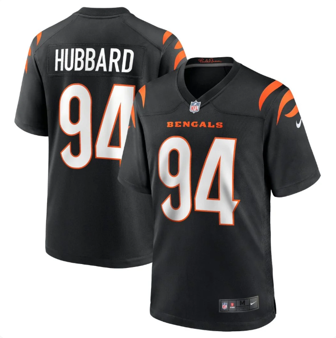 Sam Hubbard #94 Cincinnati Bengals Nike Player Game Jersey - Black