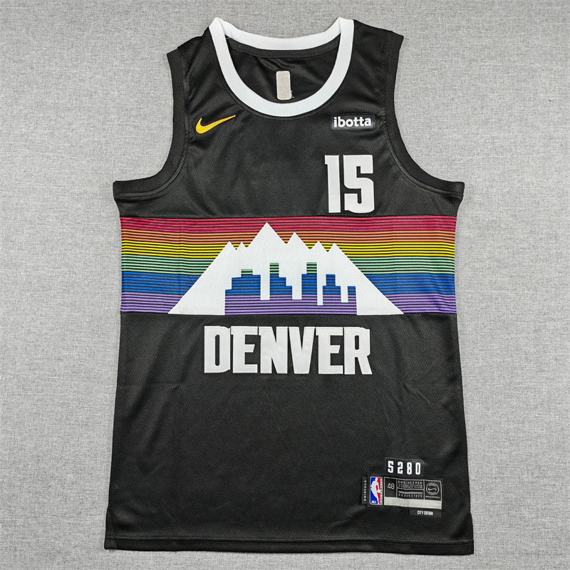 Nikola Jokić #15 Denver Nuggets City Edition Swingman Jersey – Black