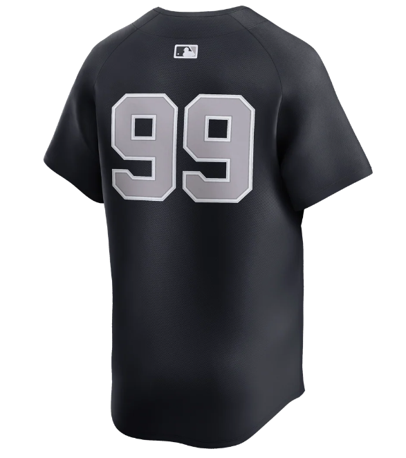 New York Yankees #99 Aaron Judge Nike Alternate Limited Player Jersey – Navy