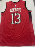 Bam Adebayo #13 Miami Heat City Edition "Heat Culture" Swingman Jersey – Red