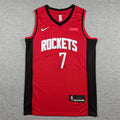 Kevin Durant #7 Houston Rockets Icon Edition Swingman Jersey – Red