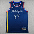 Edgecombe #77 Philadelphia 76ers City Edition Swingman Jersey – Navy