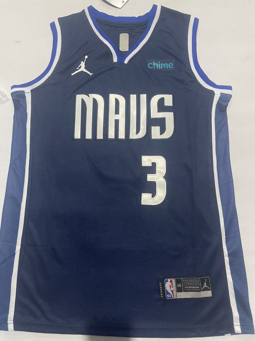 Anthony Davis #3 Dallas Mavericks Statement Edition Swingman Jersey – Navy
