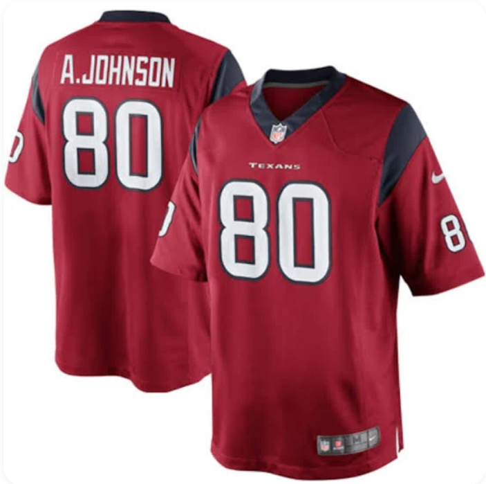 Andre Johnson #80 Houston Texans Nike Youth Official NFL Jersey
