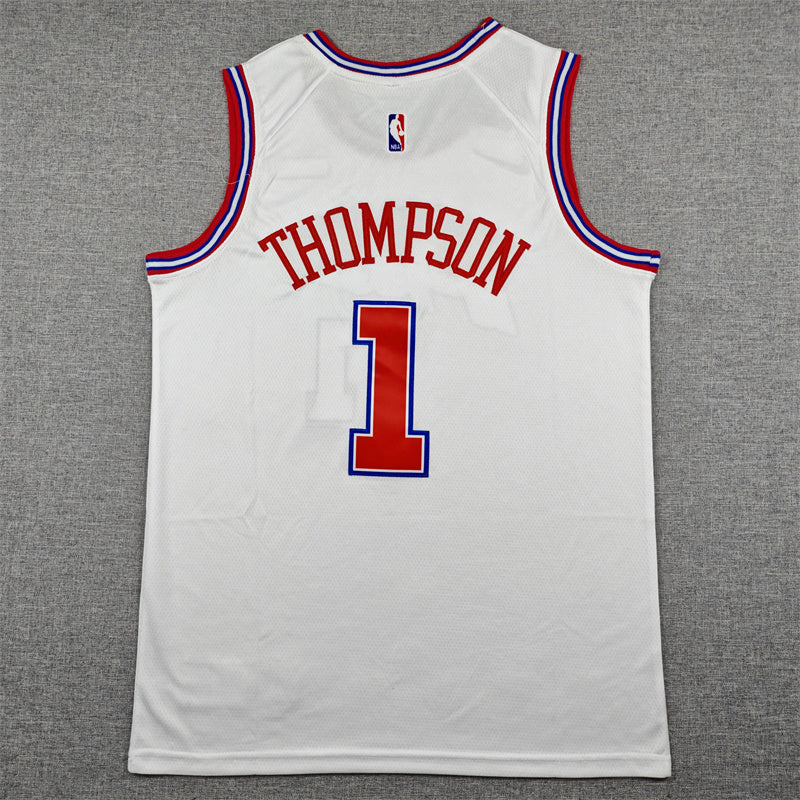 Amen Thompson #1 Houston Rockets City Edition Swingman Jersey – White
