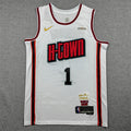 Amen Thompson #1 Houston Rockets City Edition Swingman Jersey – White