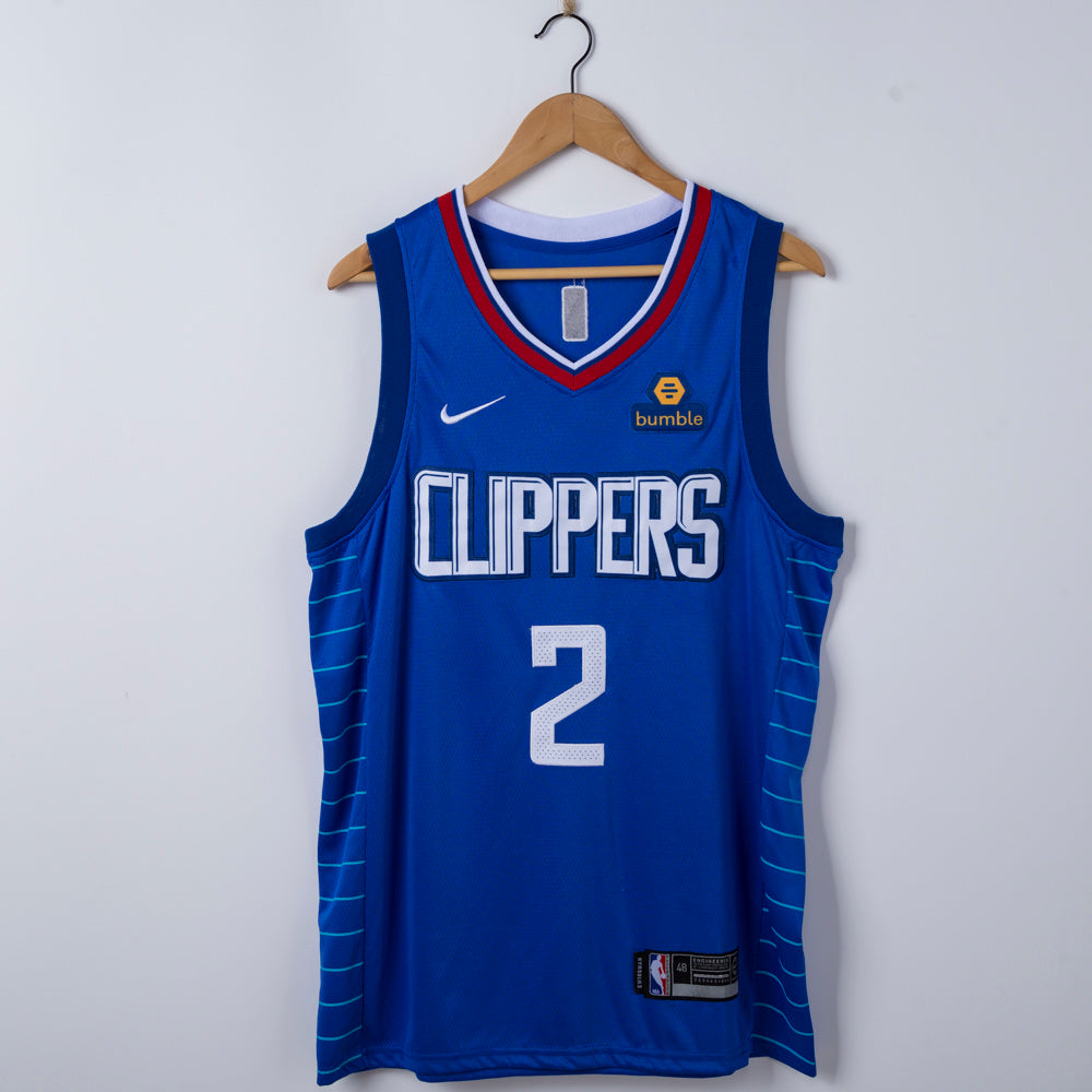 Kawhi Leonard #2 LA Clippers Icon Edition Nike Swingman Jersey – Royal Blue