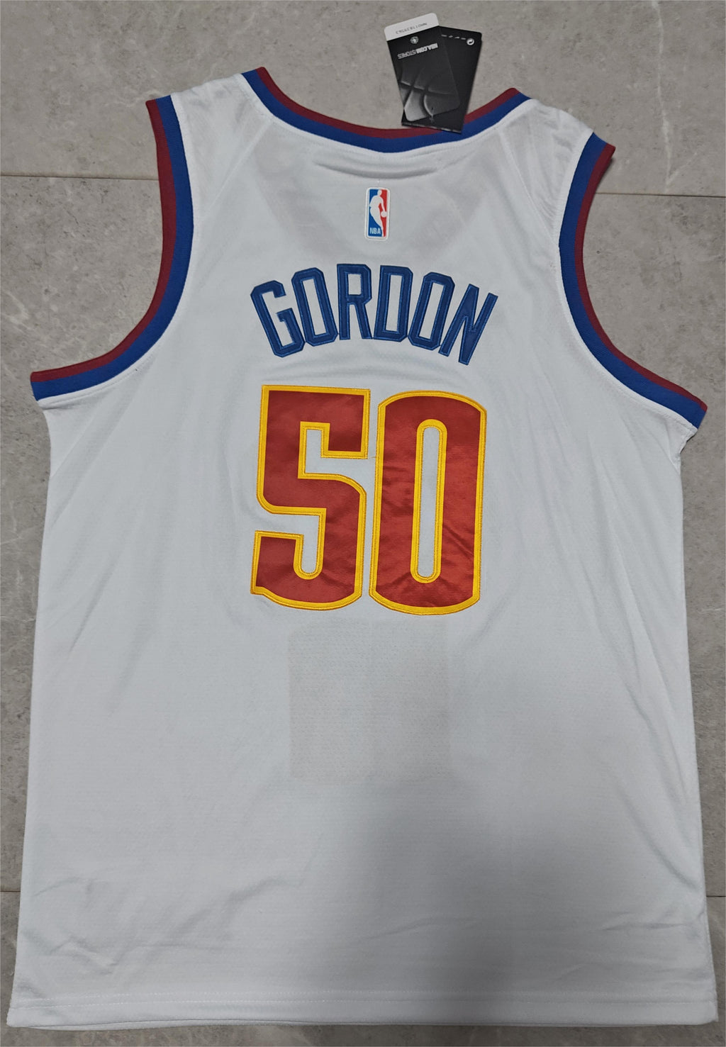 Aaron Gordon #50 Denver Nuggets Classic Edition Nike Swingman Jersey – White