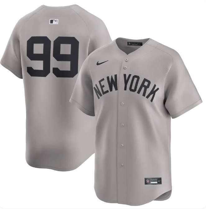 New York Yankees #99 Aaron Judge Men's Baseball Jersey – Official Style