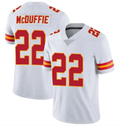 Kansas City Chiefs #22 Trent McDuffie White Vapor F.U.S.E. Limited Stitched Football Jersey
