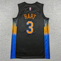 Josh Hart #3 New York Knicks Statement Edition Swingman Jersey – Black (City Lights)
