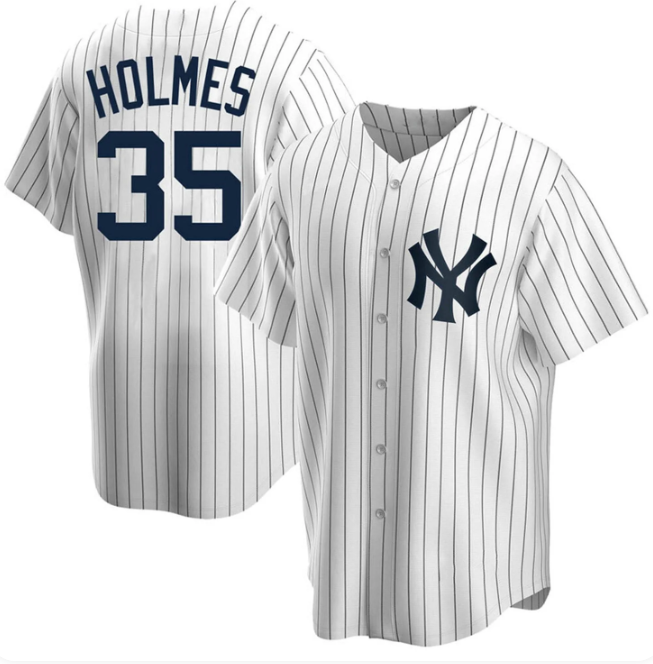 Men's New York Yankees Clay Holmes #35 Replica Jersey – Multiple Styles