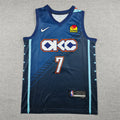 Chet Holmgren #7 Oklahoma City Thunder City Edition Swingman Jersey – Navy