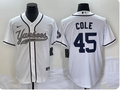 Gerrit Cole #45 New York Yankees Nike Replica Home Jersey – White