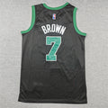 Jaylen Brown #7 Boston Celtics City Edition Jordan Brand Swingman Jersey – Black