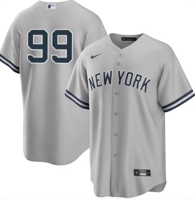 New York Yankees #99 Aaron Judge Men's Baseball Jersey – Official Style