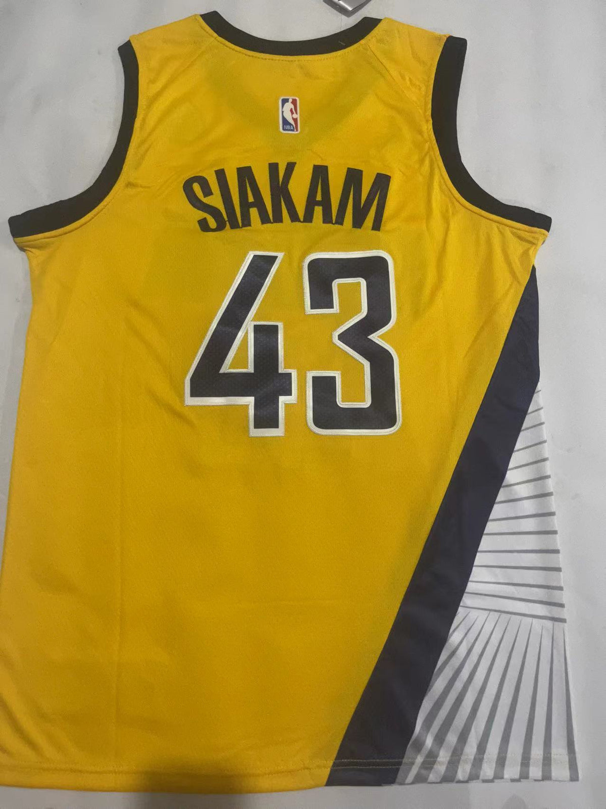 Pascal Siakam #43 Indiana Pacers Statement Edition Swingman Jersey – Gold