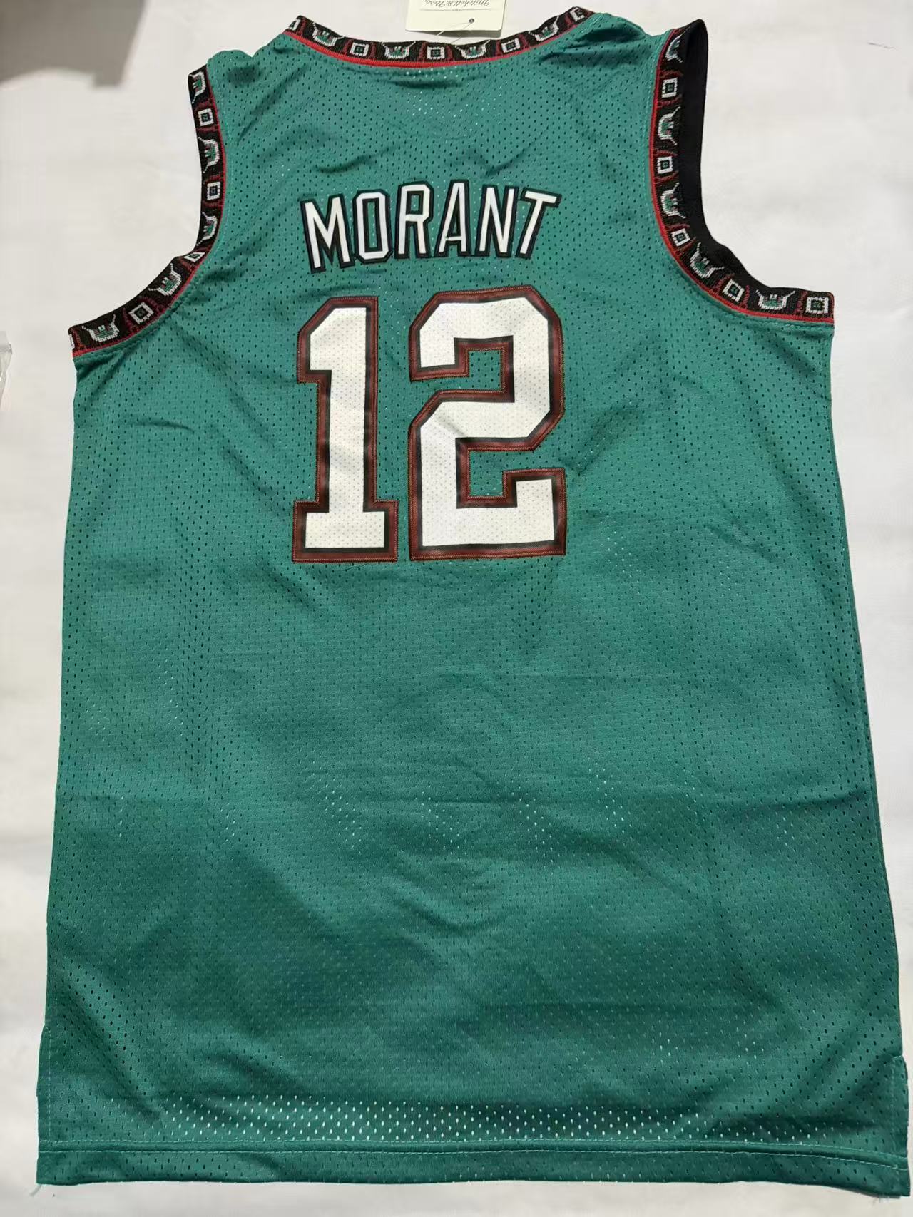 Ja Morant #12 Vancouver Grizzlies Mitchell & Ness Hardwood Classics Swingman Jersey – Teal (2019-20)