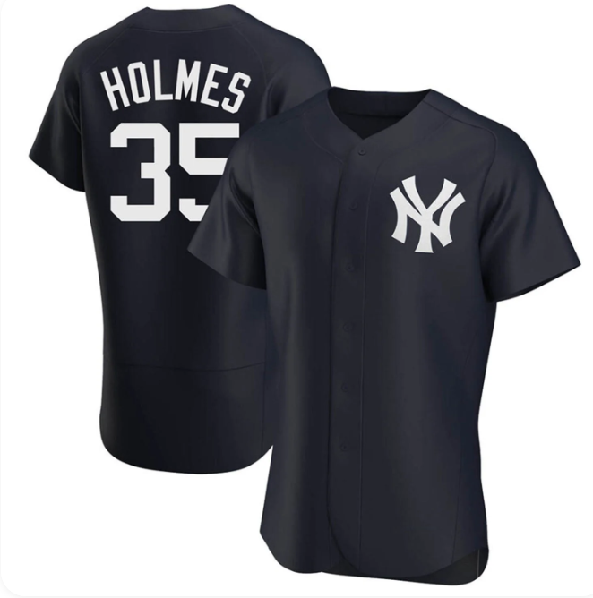 Men's New York Yankees Clay Holmes #35 Replica Jersey – Multiple Styles