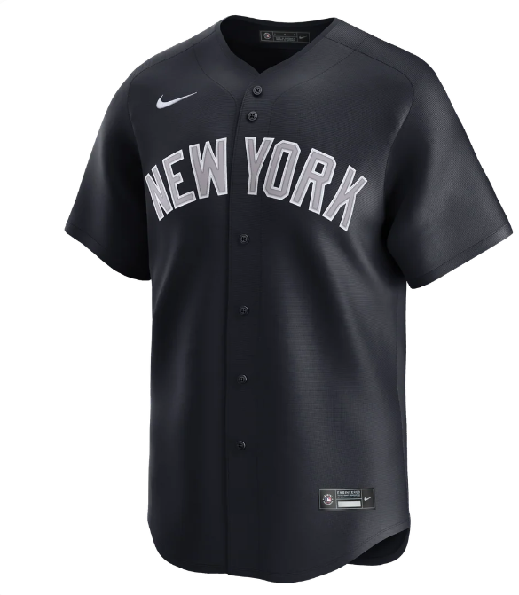 New York Yankees #99 Aaron Judge Nike Alternate Limited Player Jersey – Navy