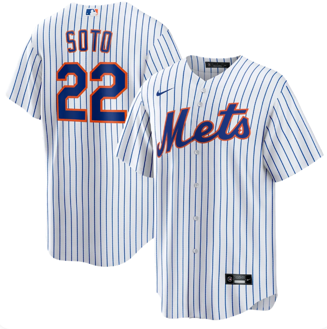 Juan Soto #22 New York Mets Home Player Jersey – White