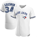 Men's Toronto Blue Jays #34 Kevin Gausman White Home Player Jersey