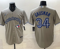 Men's Toronto Blue Jays #34 Kevin Gausman Red Alternate Limited Player Jersey