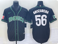 Mexico #56 Randy Arozarena 2023 World Baseball Classic Replica Jersey - Black