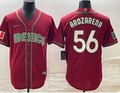 Mexico #56 Randy Arozarena 2023 World Baseball Classic Replica Jersey - Red