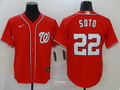 Juan Soto #22 New York Yankees Nike Replica Player Jersey – Red