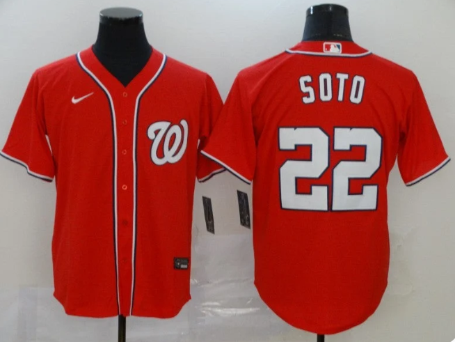 Juan Soto #22 New York Yankees Nike Replica Player Jersey – Red