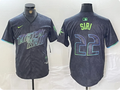 Jose Siri #22 Tampa Bay Rays Men's 2024 City Connect Limited Player Jersey - Charcoal