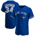 Men's Toronto Blue Jays #34 Kevin Gausman Rush Blue Player Jersey