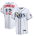 Tampa Bay Rays Junior Caminero Nike 2026 MLB All-Star Stars & Stripes Jersey