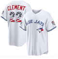 Men's Toronto Blue Jays Ernie Clement #22 2026 MLB All-Star Stars & Stripes White Stadium Jersey