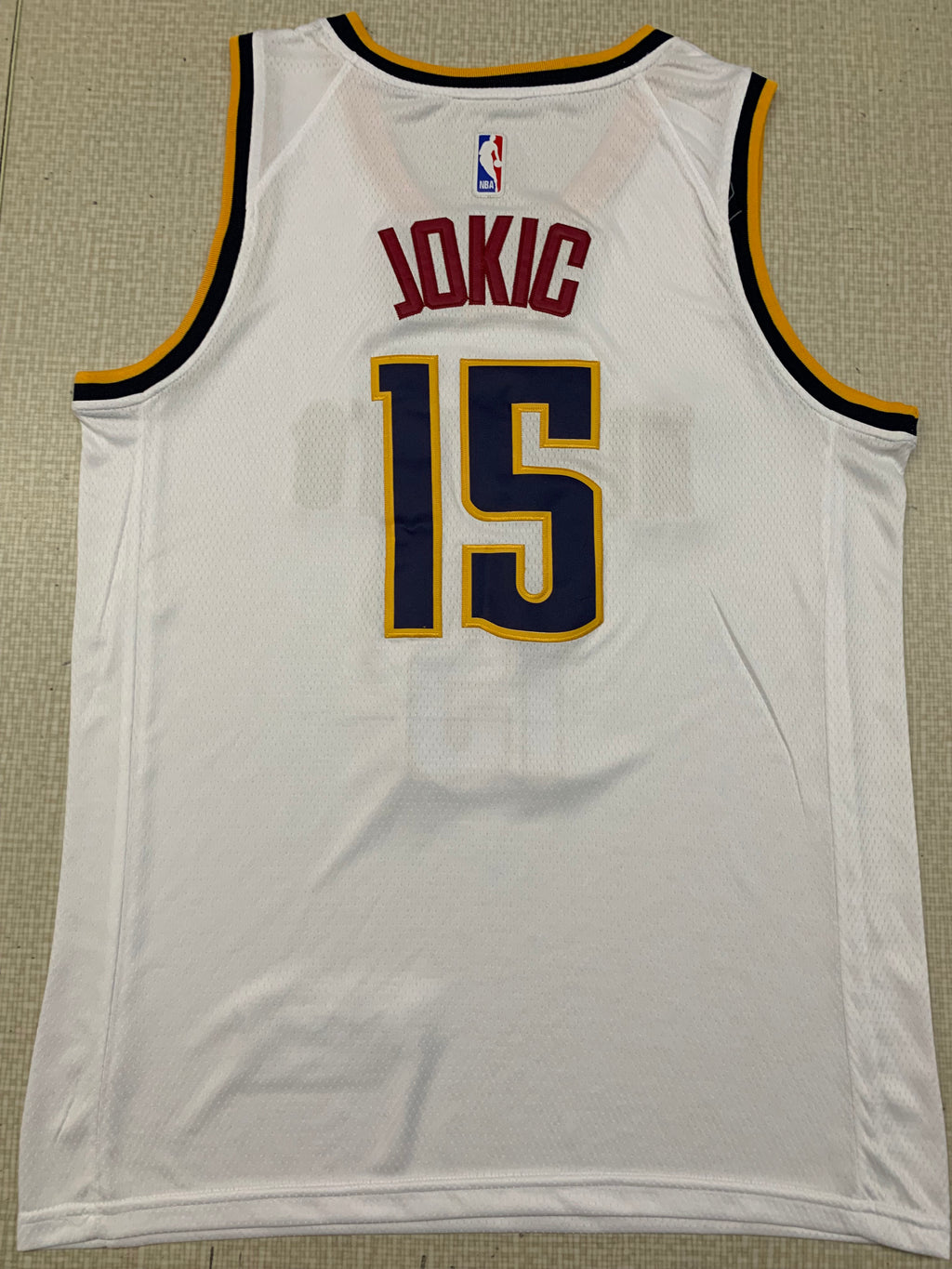 Nikola Jokić #15 Denver Nuggets Association Edition Nike Swingman Jersey – White