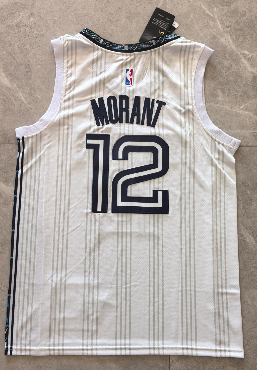 Ja Morant #12 Memphis Grizzlies City Edition Swingman Jersey – White