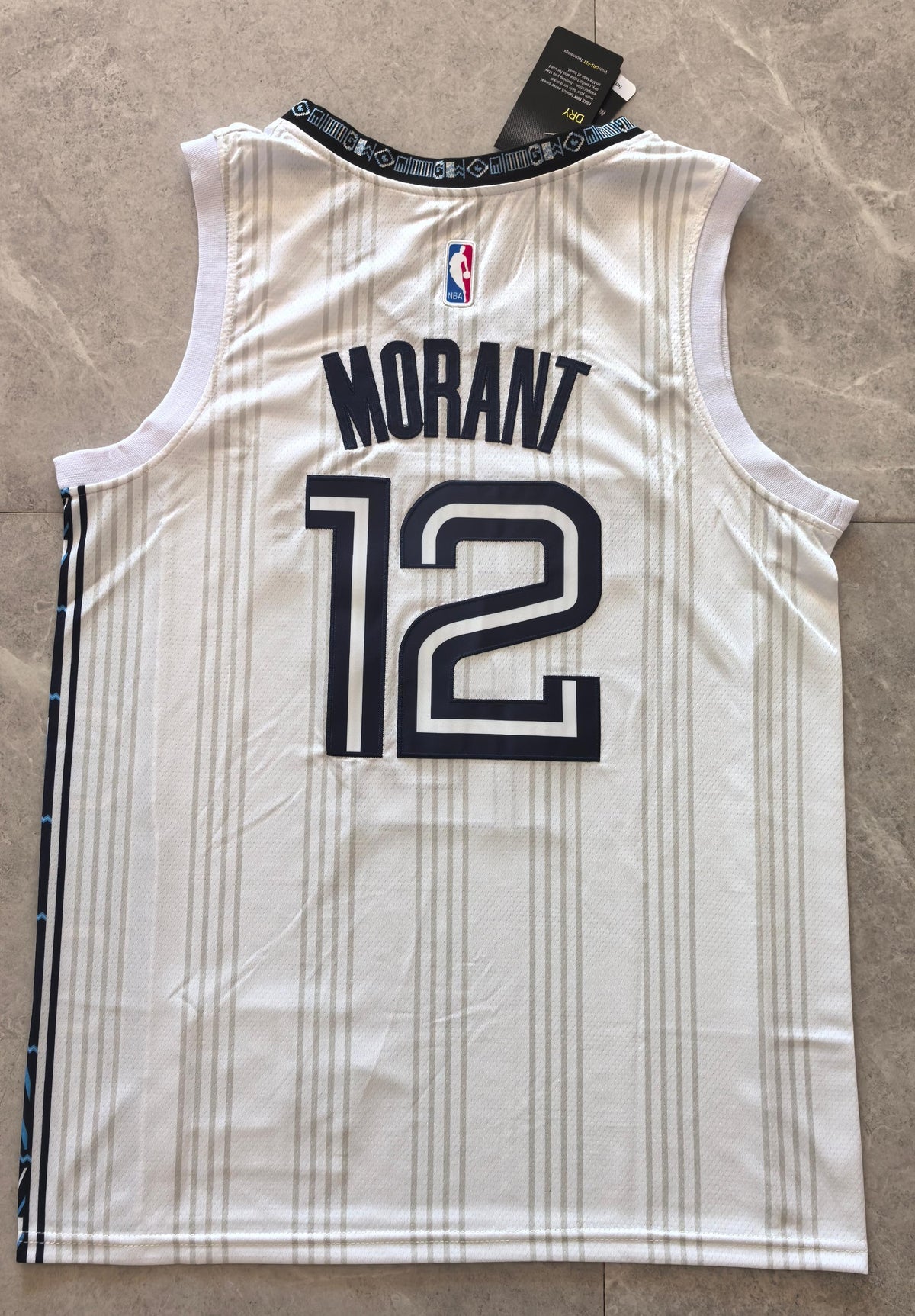 Ja Morant #12 Memphis Grizzlies City Edition Swingman Jersey – White