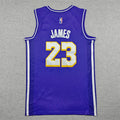 LeBron James #23 Los Angeles Lakers Jordan Brand Statement Edition Swingman Jersey – Purple