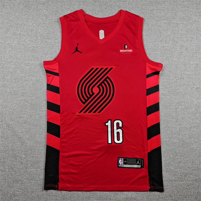 Yang #16 Portland Trail Blazers Statement Edition Jordan Brand Swingman Jersey – Red