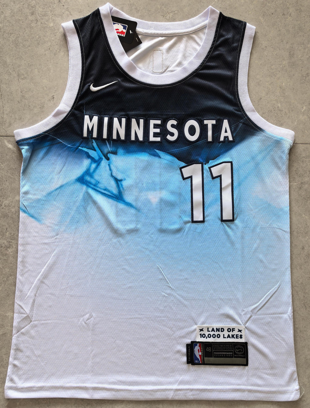 Naz Reid #11 Minnesota Timberwolves City Edition Swingman Jersey – White