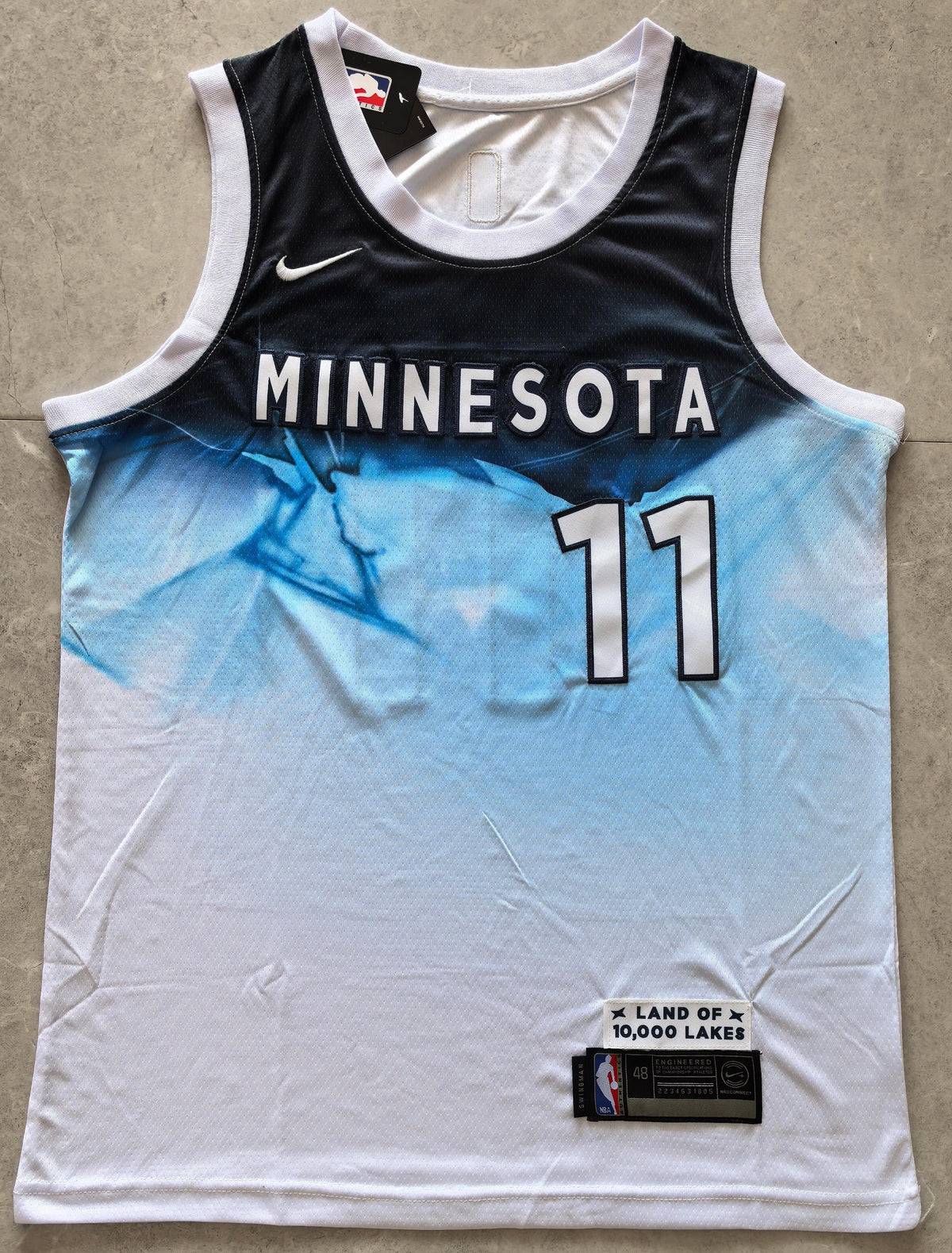 Naz Reid #11 Minnesota Timberwolves City Edition Swingman Jersey – White