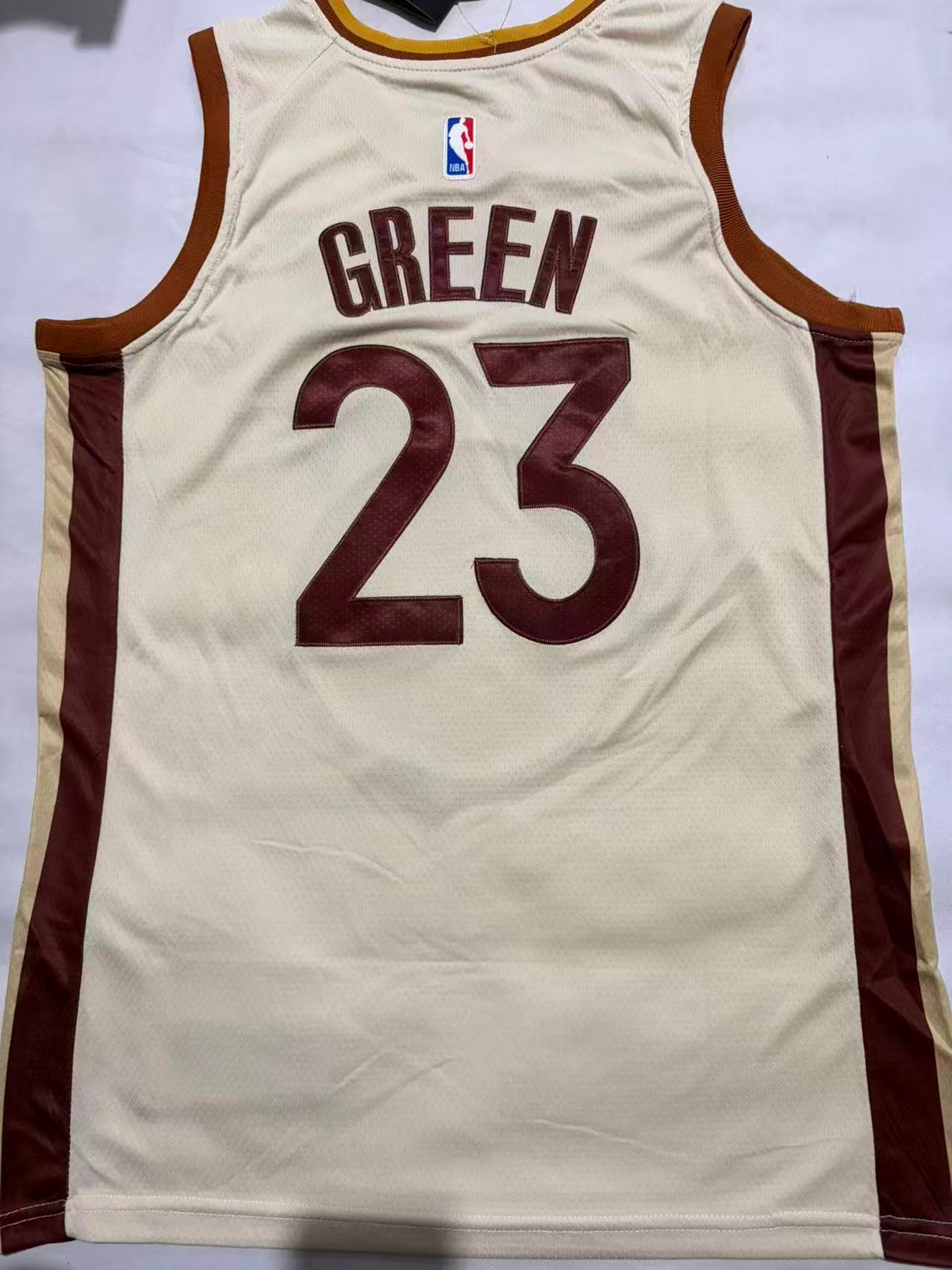 Draymond Green #23 Golden State Warriors Nike City Edition Swingman Jersey – Cream