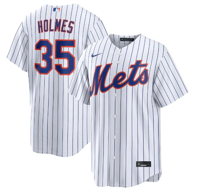 Men's New York Yankees Clay Holmes #35 Nike Home White Replica Jersey