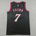 Jaylen Brown #7 Philadelphia 76ers City Edition Swingman Jersey – Black