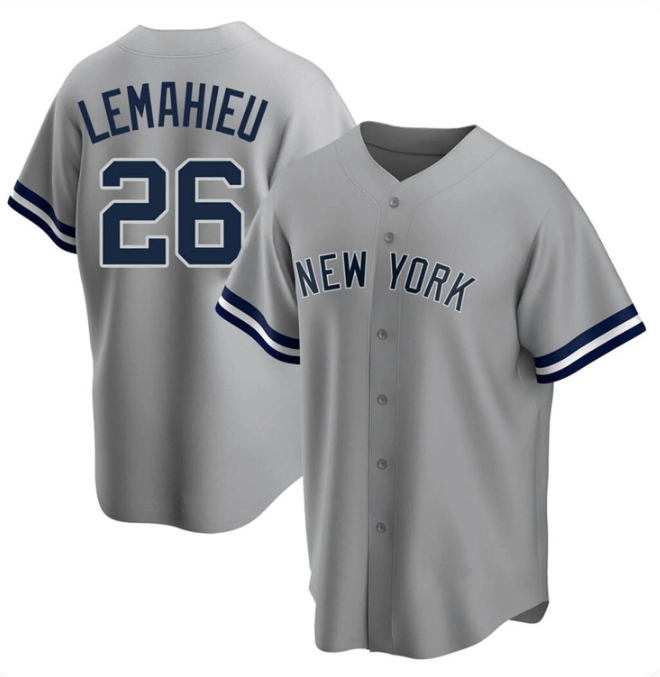 Men's New York Yankees DJ LeMahieu #26 Replica Jersey