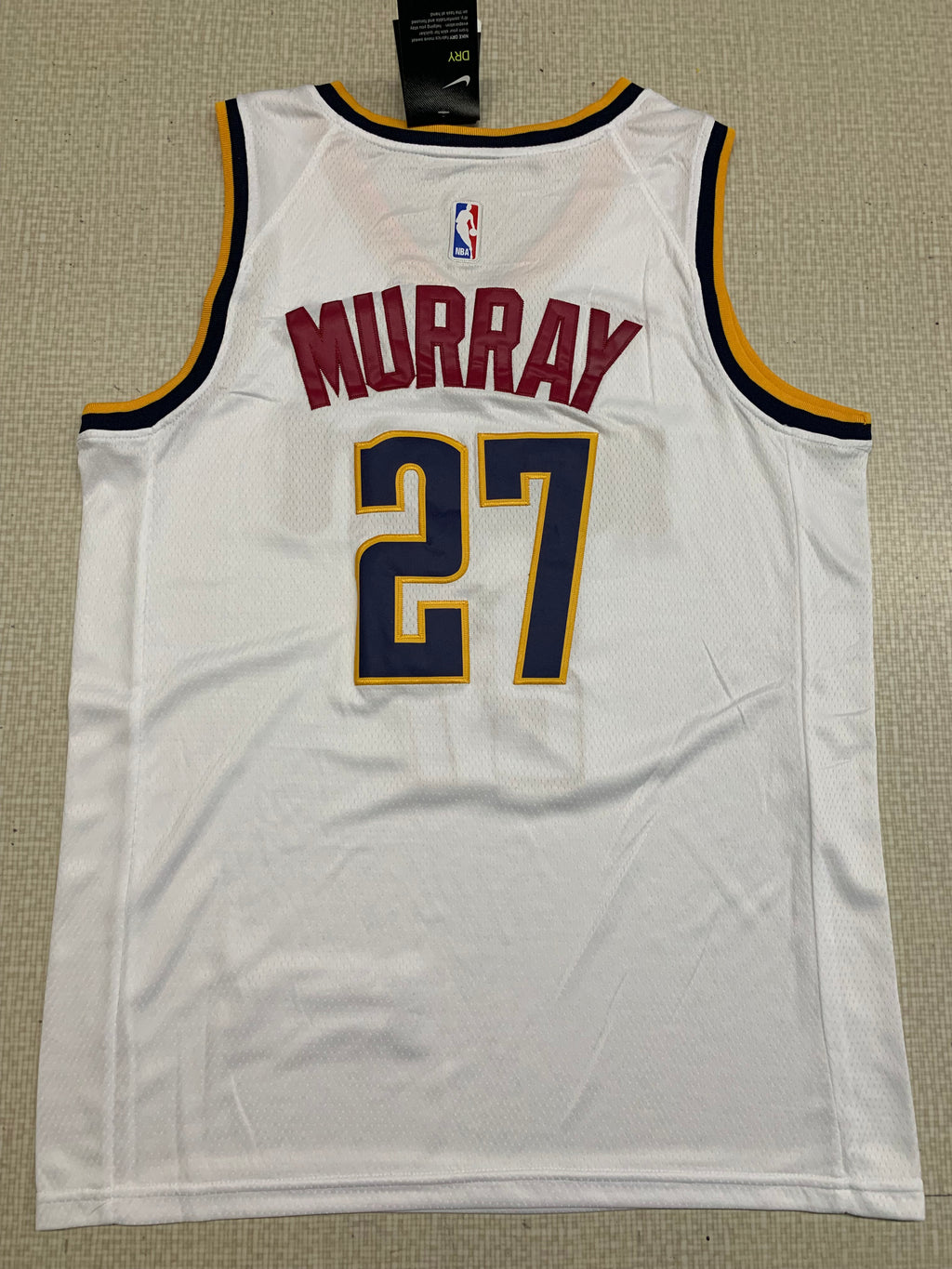 Jamal Murray #27 Denver Nuggets Association Edition Nike Swingman Jersey – White
