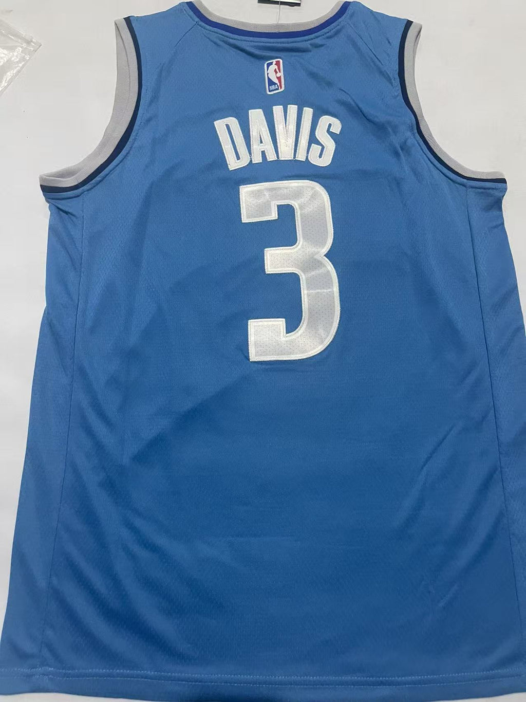 Anthony Davis #3 Dallas Mavericks Icon Edition Swingman Jersey – Blue
