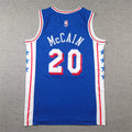 Jared McCain #20 Philadelphia 76ers Icon Edition Swingman Jersey – Blue