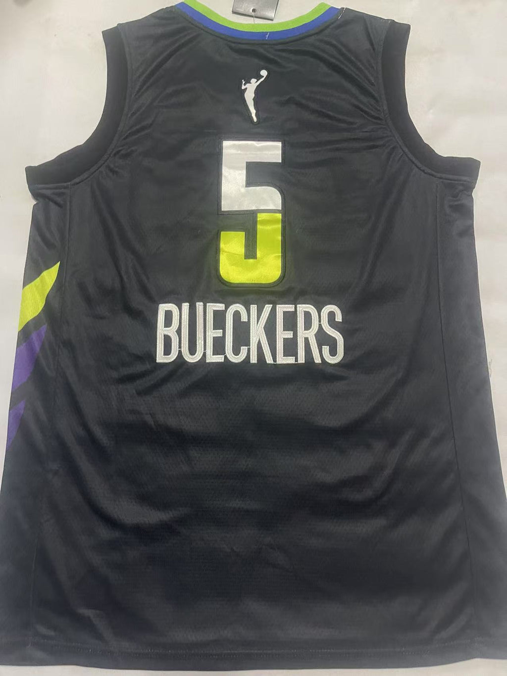 Paige Bueckers #5 Dallas Wings Nike Explorer Edition Swingman Jersey – Black